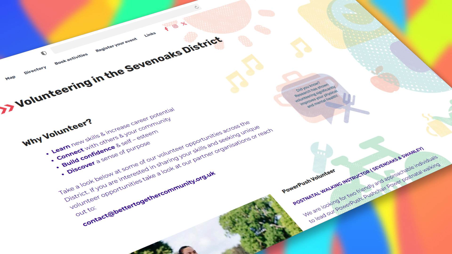 Sevenoaks Council Better Together Volunteer Portal