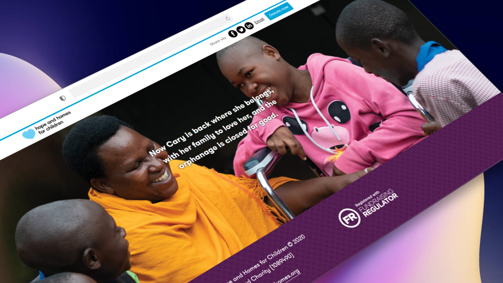 Personalised Donor Report